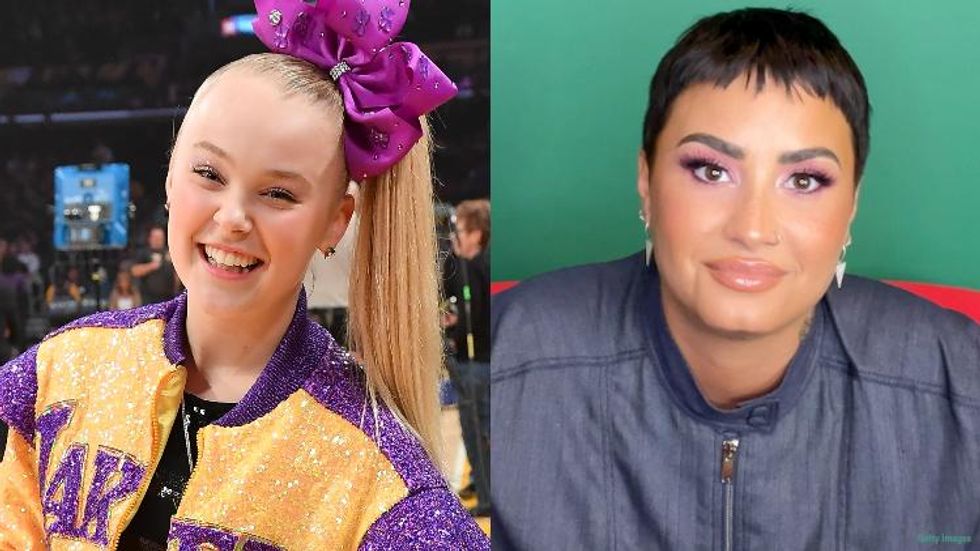 Demi Lovato Anal Sex - JoJo Siwa Says Demi Lovato Sparked Her 'Gay Awakening'