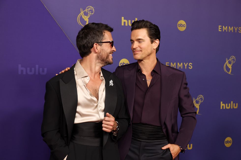 Jonathan Bailey Matt Bomer Emmys 2024 Fellow Travelers