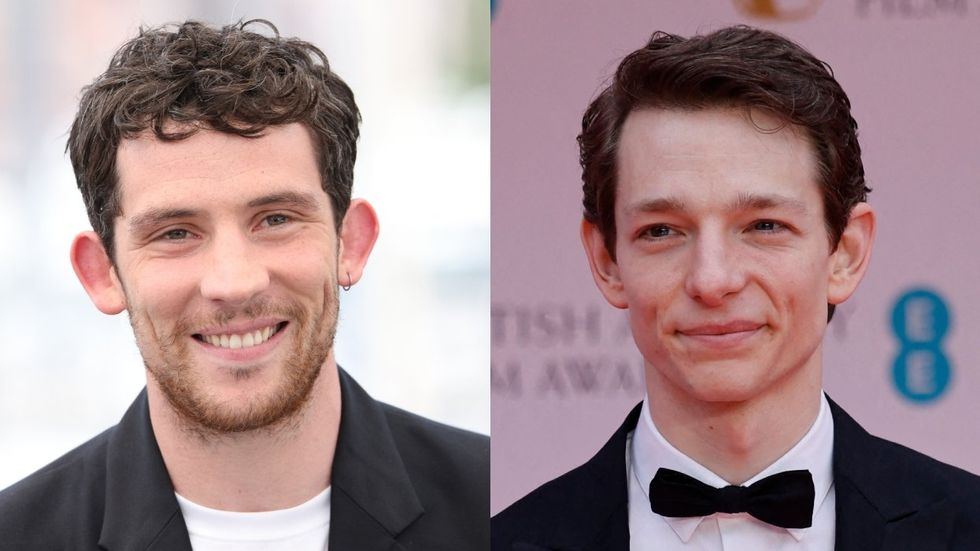 Josh O'Connor & Mike Faist Serve Sweaty Tension in 'Challengers' Image