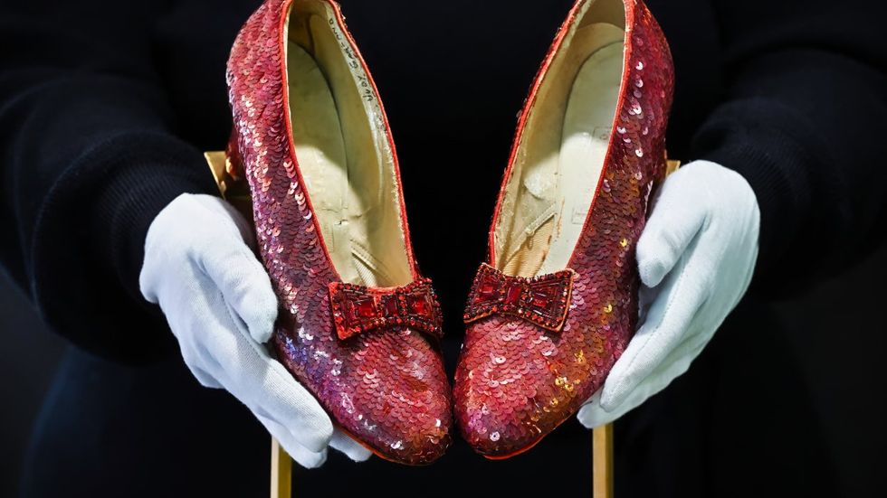 ​​Judy Garland's Ruby Slippers from The Wizard of Oz auctioned off for $32 million