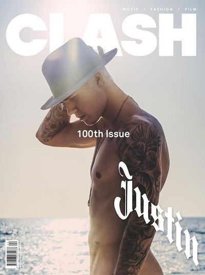 Justin Bieber Naked Sex Porn - Justin Bieber Goes Nude for Clash Cover