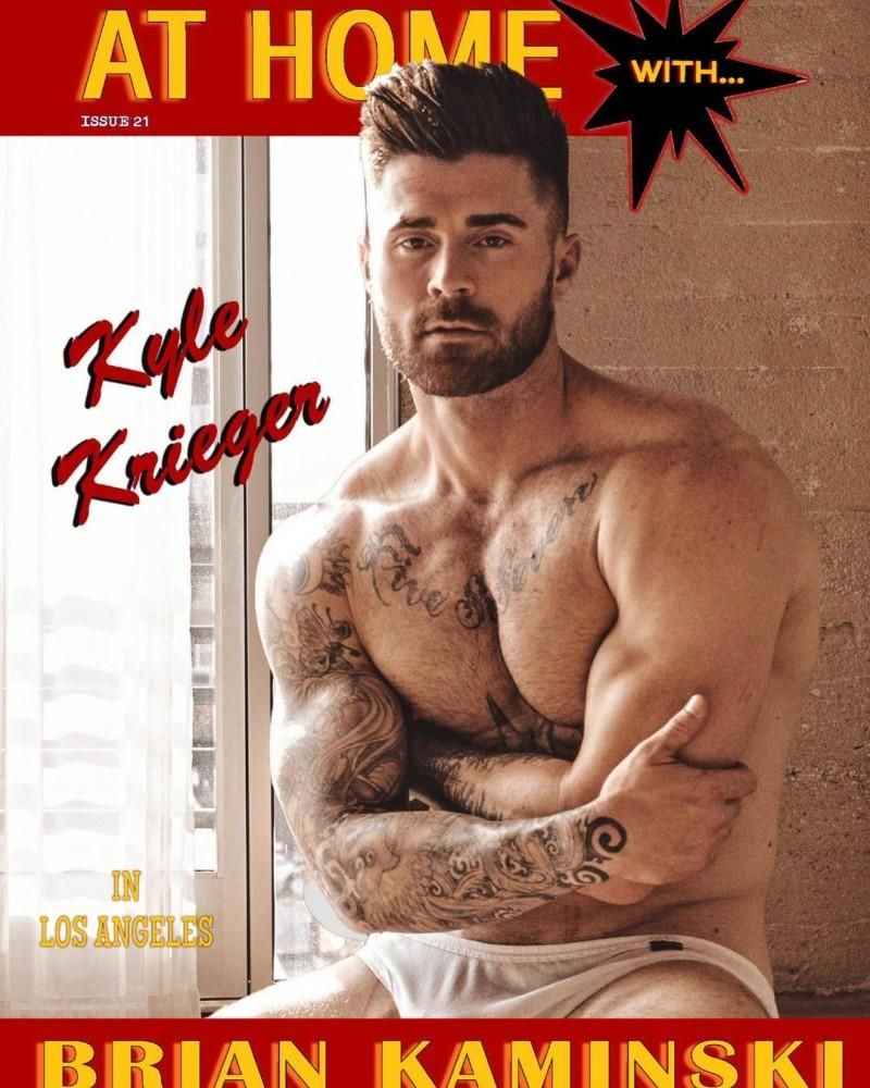 Kyle Krieger Relaxes At Home In Sexy New Magazine From Brian Kaminski