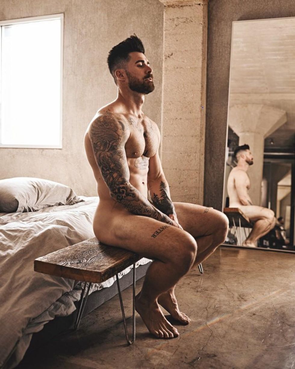 Kyle Krieger Relaxes At Home In Sexy New Magazine From Brian Kaminski