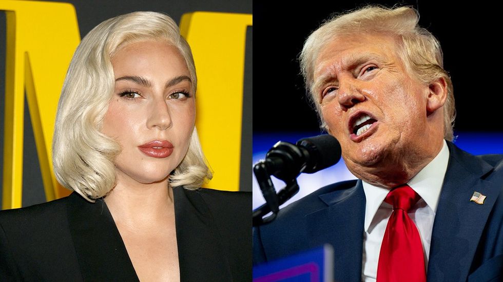 lady gaga donald trump