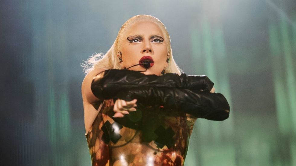 Lady Gaga in HBO's Gaga Chromatica Ball film