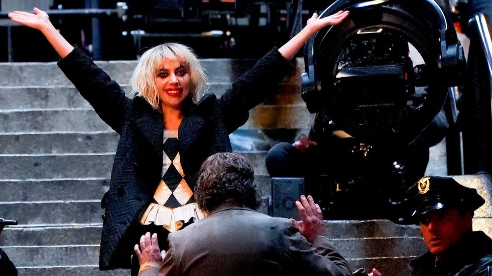 Lady Gaga Joker movie filming