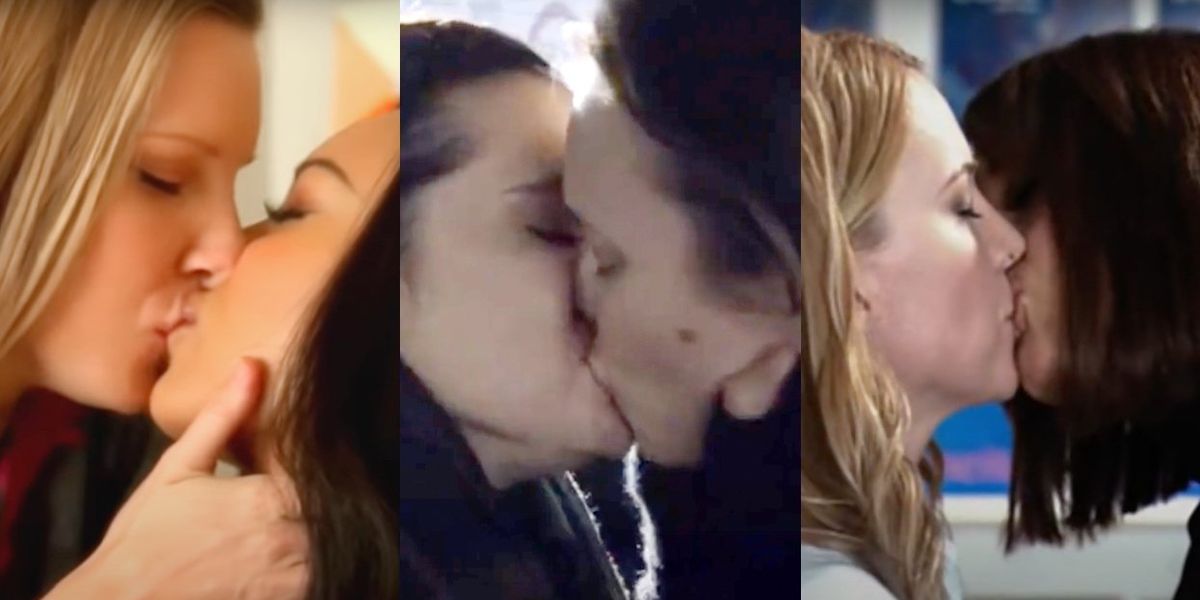 Xxx Group Lesbian Kissing - 10 Unforgettable Lesbian & Sapphic Kisses From TV & Movies