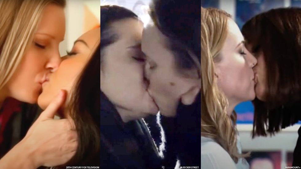 Kiss In Porn By Force - 10 Unforgettable Lesbian & Sapphic Kisses From TV & Movies