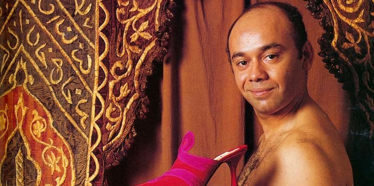 Shoe designer Louboutin defends right to red soles