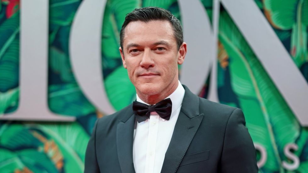 Luke Evans at the Tony Awards