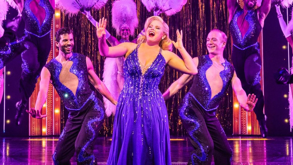 Megan Hilty in Death Becomes Her on Broadway