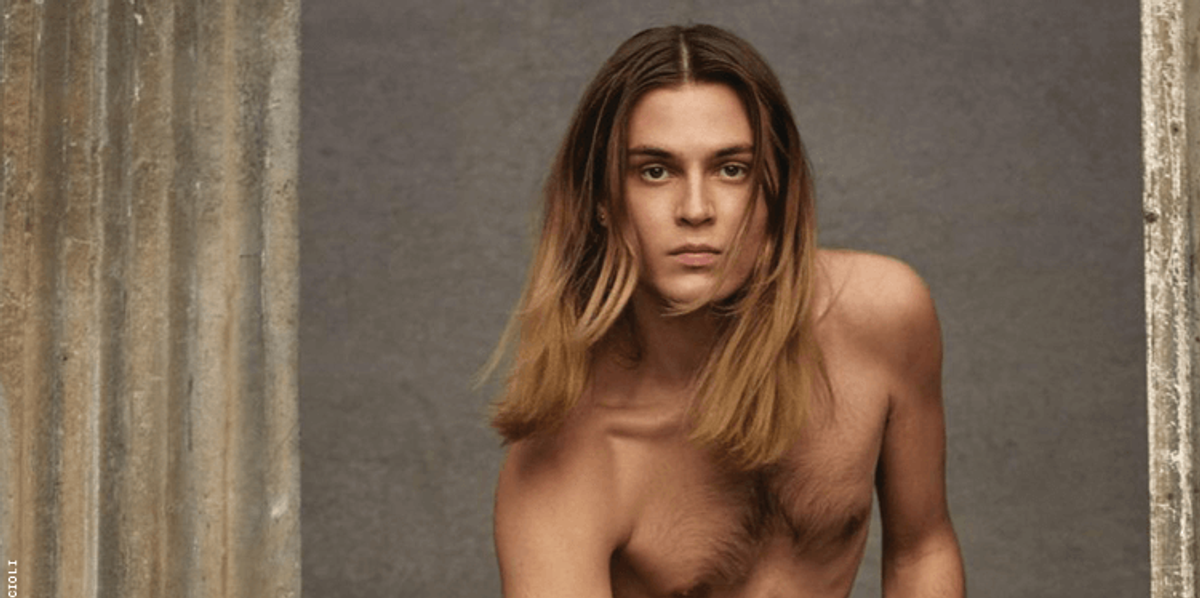 Naked Nudist Gallery - Valentino Defends Photographer's Nude From Homophobic Trolls