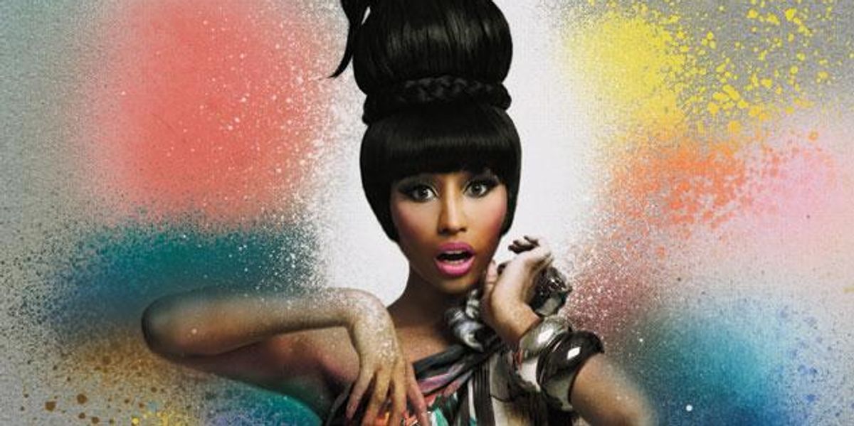 Nicki Minaj Flashes Boobs in New Video, Drops F-Bomb