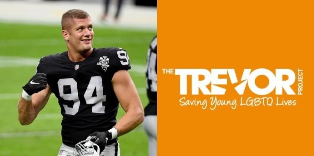 NFL Matches Carl Nassib's $100K Donation to the Trevor Project
