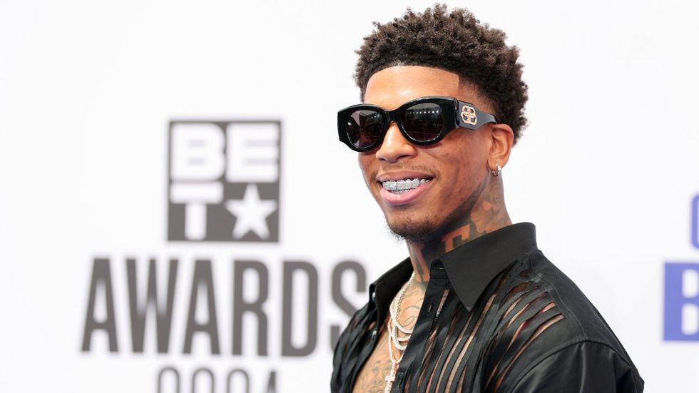 NLE Choppa attends the 2024 BET Awards.