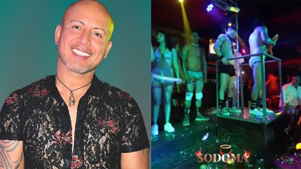 Omar Guido Chávez tribute photo owner of Sodoma NightClub LGBTQ bar Tijuana Mexico