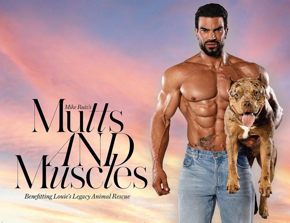 'Mutts & Muscles' calendar shows us how to flex for a cause