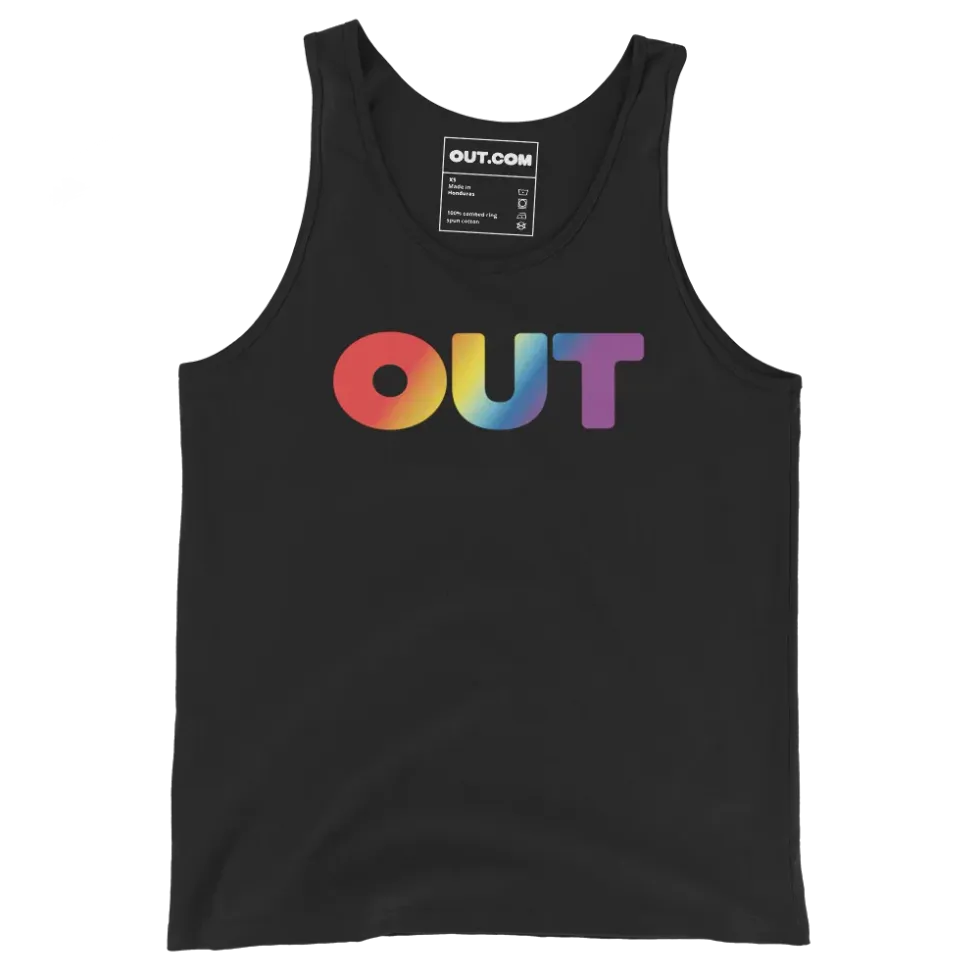 OUT RAINBOW TANK TOP