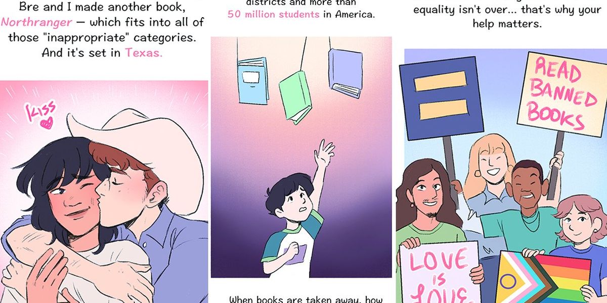 Our book was banned because it was gay: An illustrated history