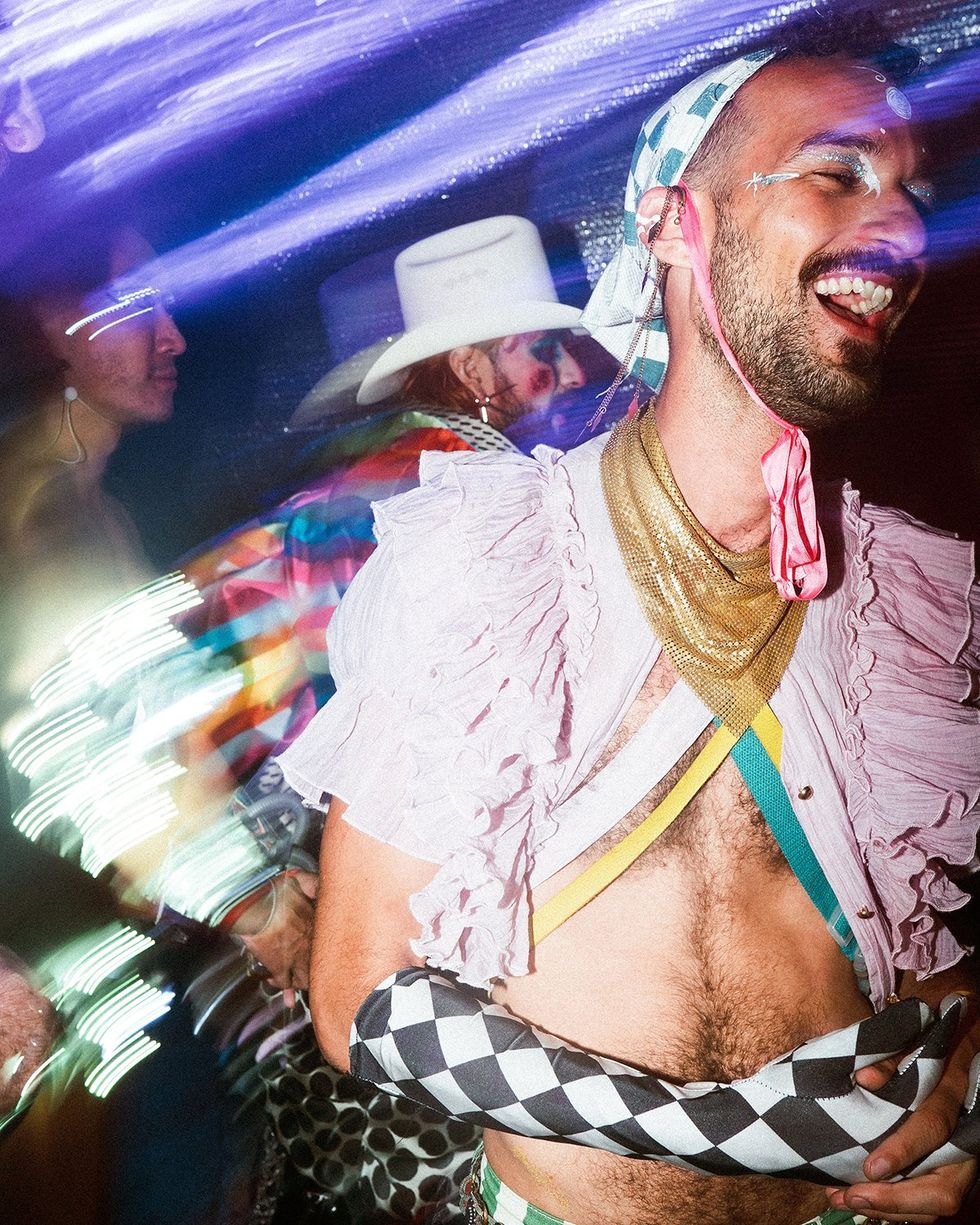 Photo Gallery Roland Fitz Fire Island Intergalactic Pines Beach LGBTQ Gay Dance Party