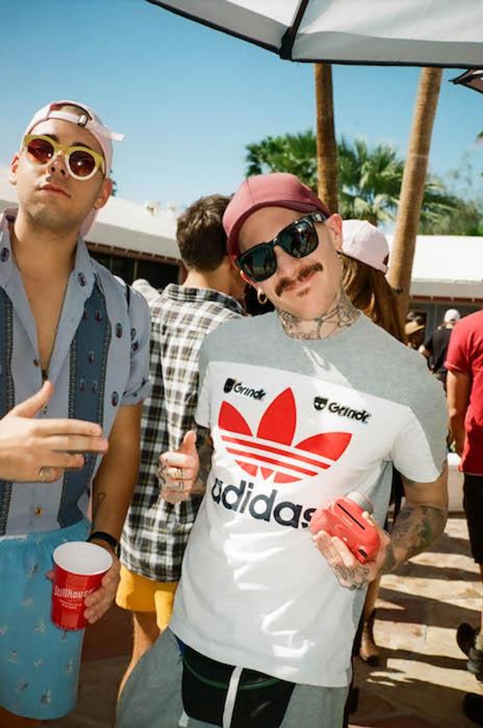 Gallery: Grindr's Queer Coachella Pool Party with Charli XCX, Cupcakke