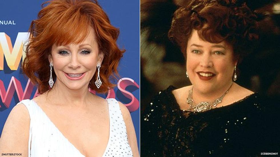 980px x 551px - Reba McEntire Almost Played Kathy Bates' 'Titanic' Role