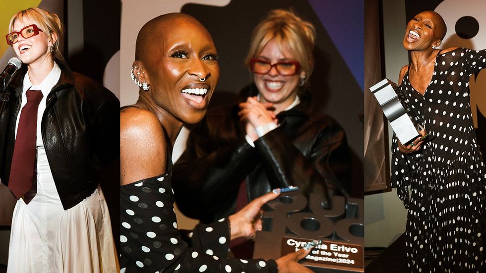 Renee Rapp honors Cynthia Erivo at star studded Out100 event celebrating queer culture