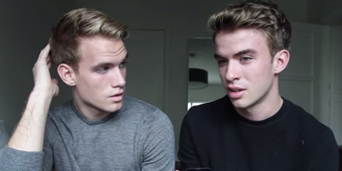 YouTube Twins Come Out To Their Dad