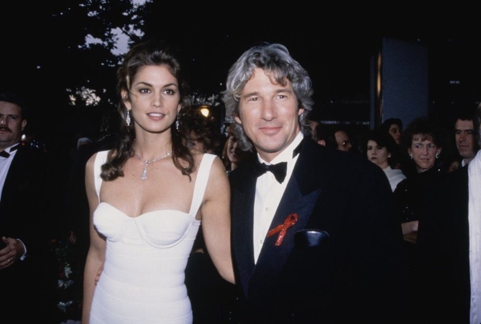 Richard Gere and Cindy Crawford in 1993