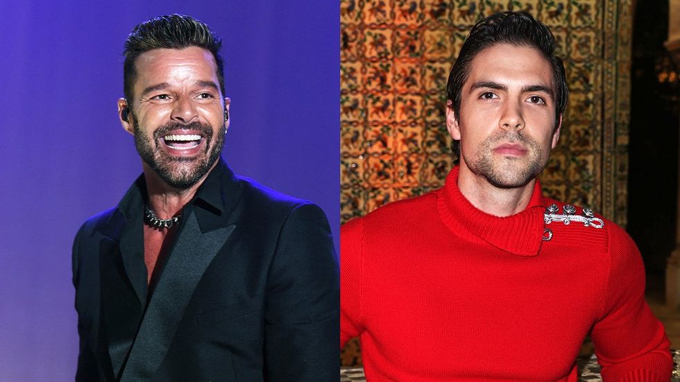 Ricky Martin sent the sweetest message of love to this newly out pop star