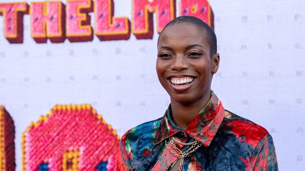 Sasheer Zamata attends the Los Angeles Premiere of 'Thelma' at The Egyptian Theatre Hollywood on June 14, 2024 in Los Angeles, California.