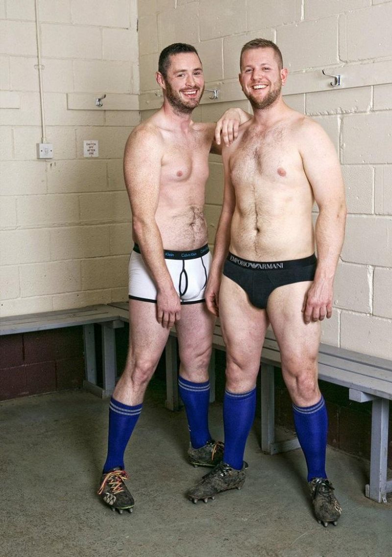 Watch: Gay Rugby Players Strip in Locker Room Shoot