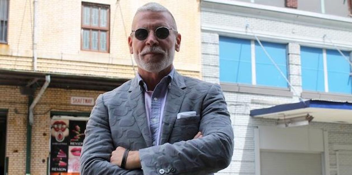 OUT On The Street at NYFW: Nick Wooster At Ovadia And Sons