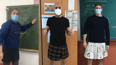 Male Teachers Are Wearing Skirts to School to Support Bullied Students