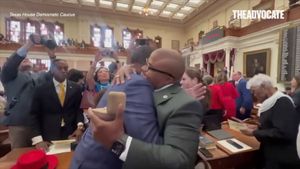 We're not crying, you're crying: Texas lawmaker proposes to his partner