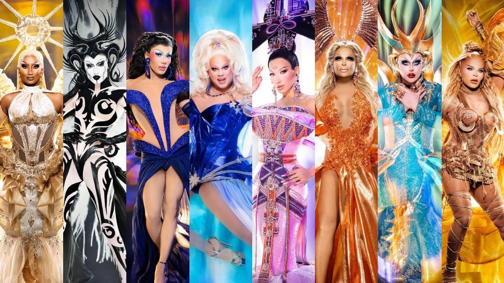 The cast of RuPaul's Drag Race All Stars 9