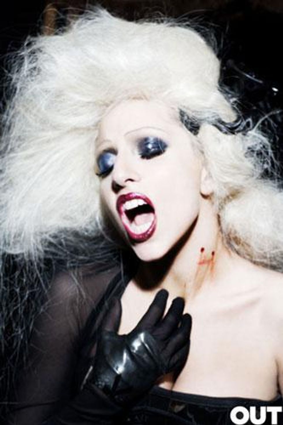 Gallery: Lady Gaga Appeared in 'Out's Vamp Cover Story