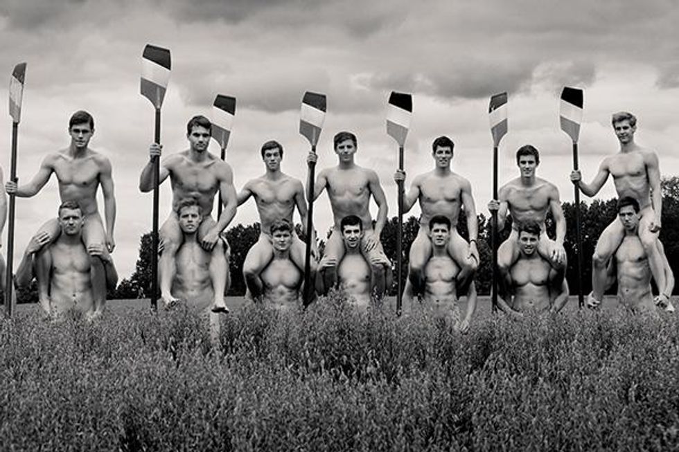 The Warwick Rowers 2015 Nude Calendar