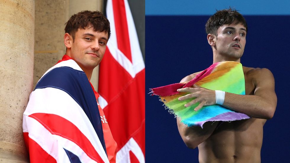 Tom Daley is a flag bearer for Team GB at the 2024 Paris Olympic games.