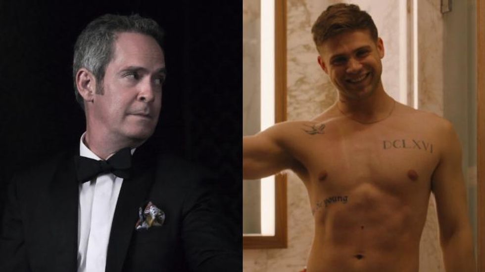 The White Lotus' Sex Scene Shocker: Are Tom Hollander and Leo Woodall Uncle  and Nephew? The Stars Weigh In