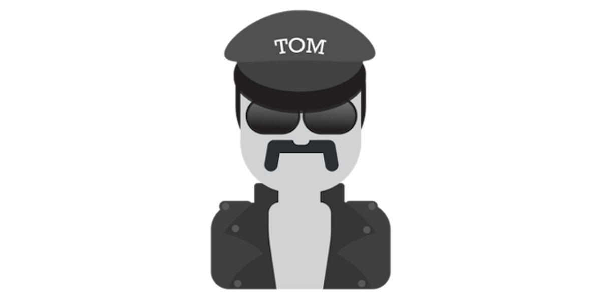 Forget the Eggplant, There's Now a Tom of Finland Emoji
