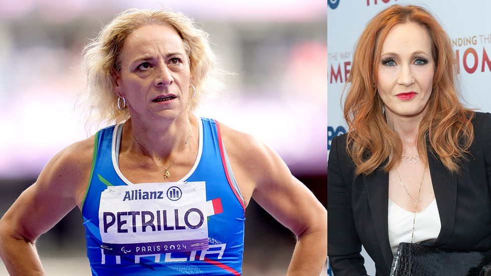 Trans Paralympian Valentina Petrillo claps back at TERF JK Rowling