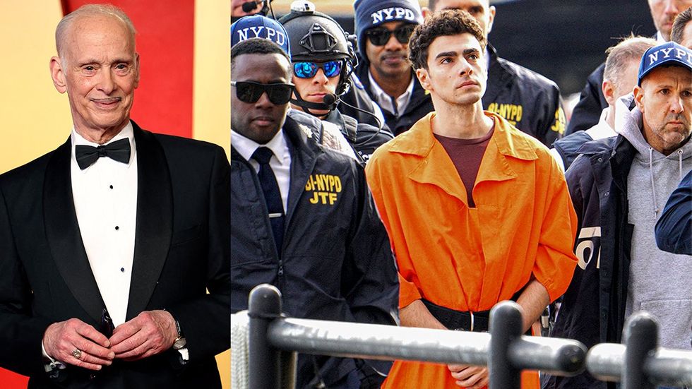 US director John Waters attends the Vanity Fair Oscars Party Luigi Mangione in orange suspect indicted in the murder of UnitedHealthcare CEO Brian Thompson is seen surrounded by NYPD arriving at the South Street Helipad in New York City