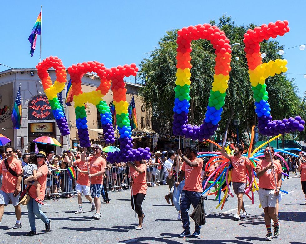 West Hollywood, California. Pride celebrations in West Hollywood, California