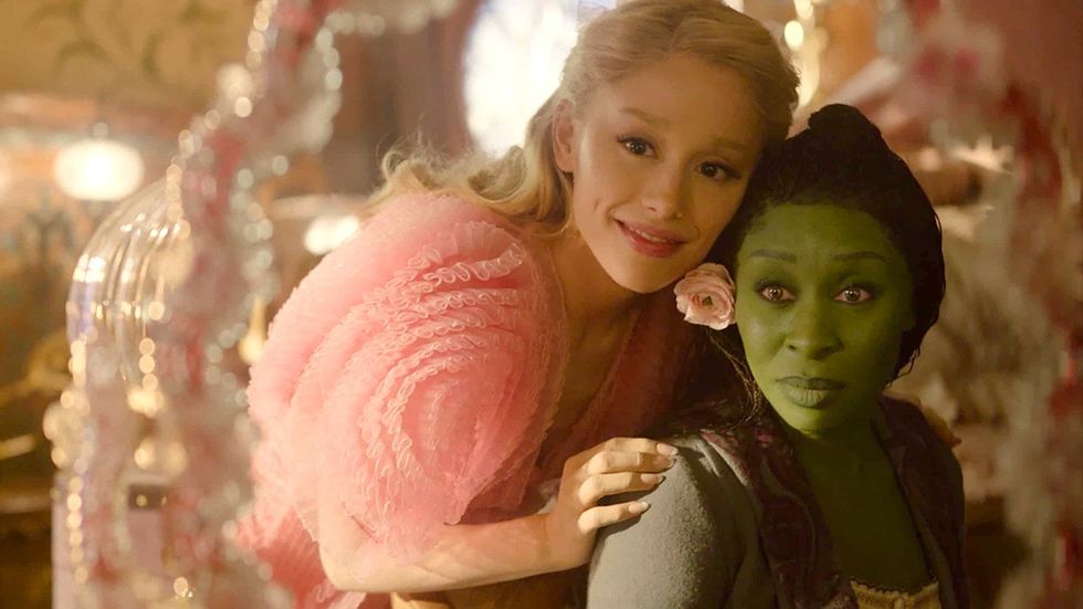 Wicked Movie Ariana Grande as Glinda Cynthia Erivo as Elphaba