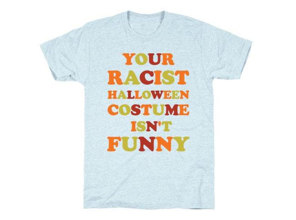 Your Racist Halloween Costume Isn't Funny Baseball Tees