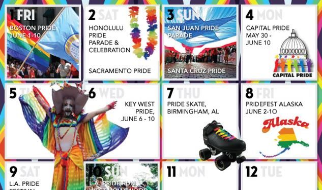 Pride Calendar 8235