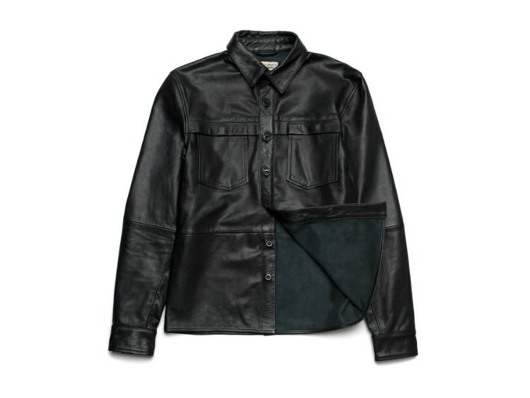 Daily Crush: Leather Shirt by Nudie Jeans