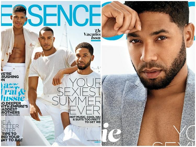 First Look: Jussie Smollett Covers Essence Magazine With His Empire Co ...