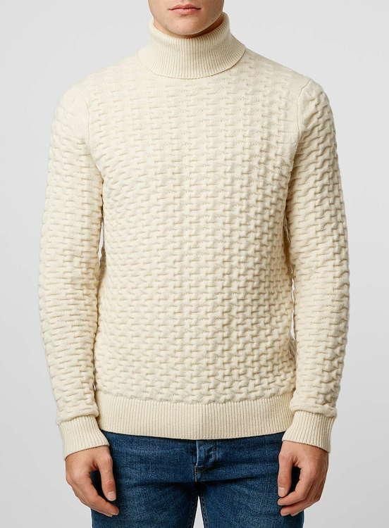 Daily Crush: Zigzag Turtleneck Sweater by Topman